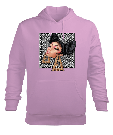 Tisho - Nicki Minaj Erkek Kapüşonlu Hoodie Sweatshirt