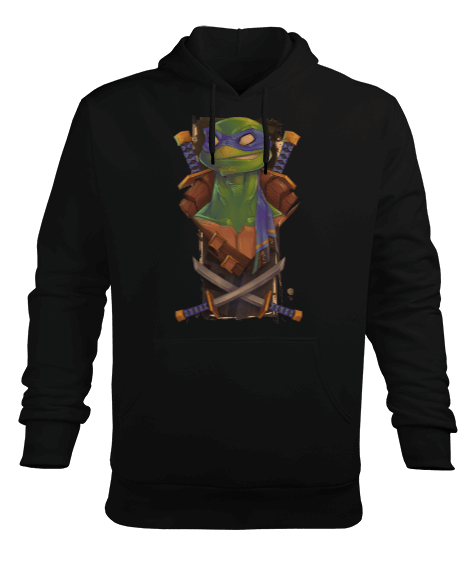 Tisho - Ninja Erkek Kapüşonlu Hoodie Sweatshirt