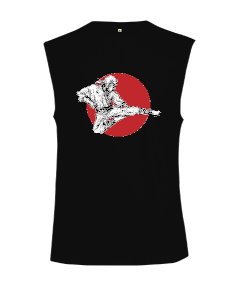 Tisho - Ninja Kick Kesik Kol Unisex Tişört
