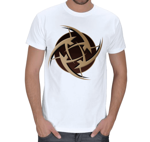 Tisho - Ninjas in Pyjamas e-sports Club Beyaz T-Shirt Erkek Tişört