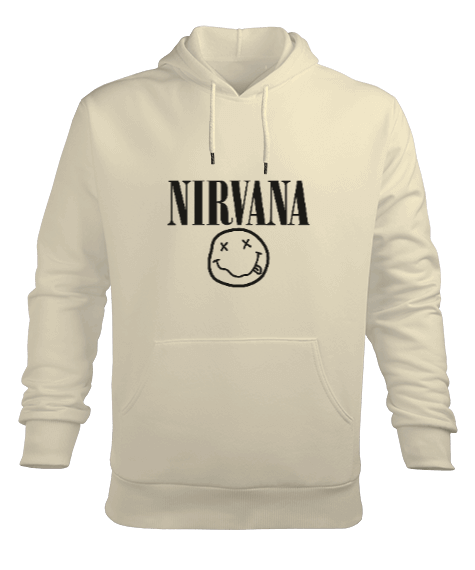 Tisho - Nirvana hoodie Erkek Kapüşonlu Hoodie Sweatshirt