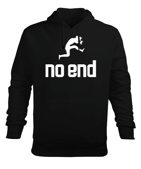 Tisho - No End Erkek Kapüşonlu Hoodie Sweatshirt