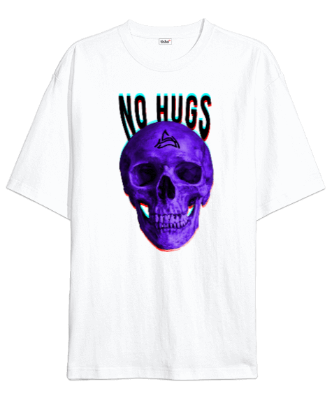 Tisho - NO HUGS OVERSIZE T-SHIRT UFO361 Oversize Unisex Tişört