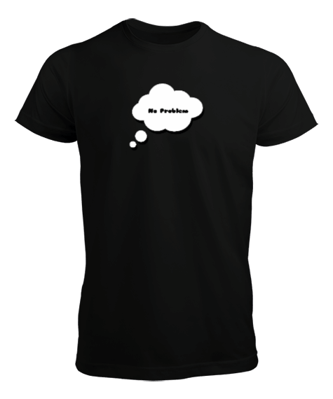 Tisho - No Problem Yazılı T-shirt Erkek Tişört