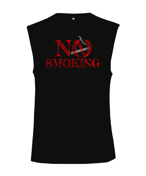 Tisho - No Smoking Kesik Kol Unisex Tişört