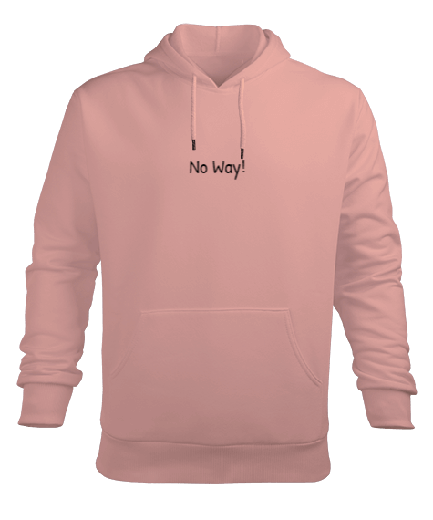 Tisho - No Way Erkek Kapüşonlu Hoodie Sweatshirt