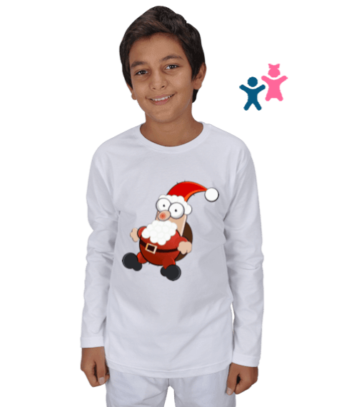 Tisho - Noel Baba Çocuk Unisex Uzunkollu