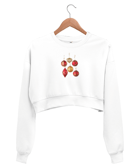 Tisho - NOEL Kadın Crop Sweatshirt