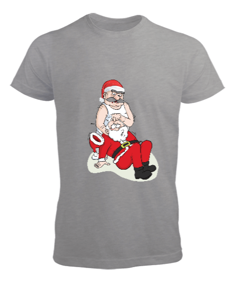 Tisho - Noel pala resimli erkek Erkek Tişört