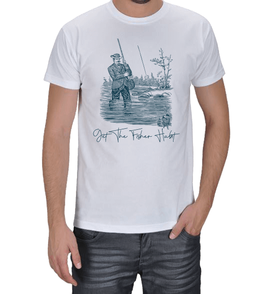 Tisho - Nostalji Balıkçı Erkek Tişört