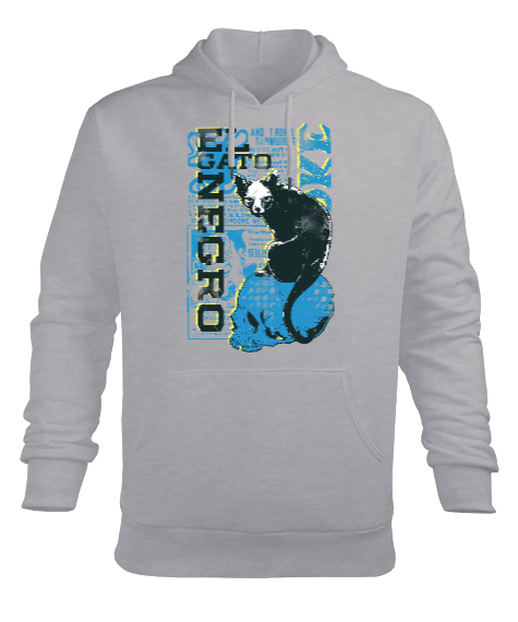 Tisho - nothi Erkek Kapüşonlu Hoodie Sweatshirt