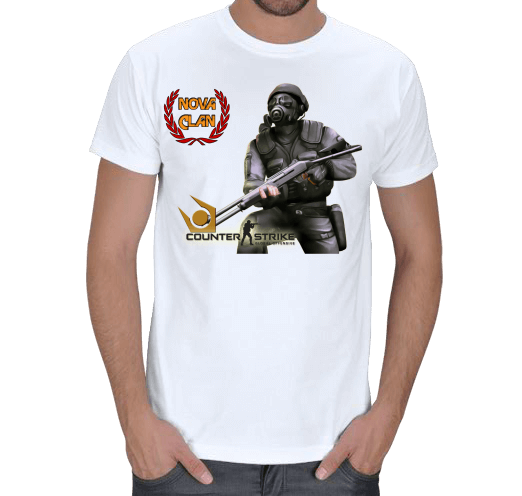 Tisho - Nova - Counter Strike Klan Erkek Tişört