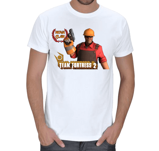 Tisho - Nova - TF2 Klanı Engineer Erkek Tişört
