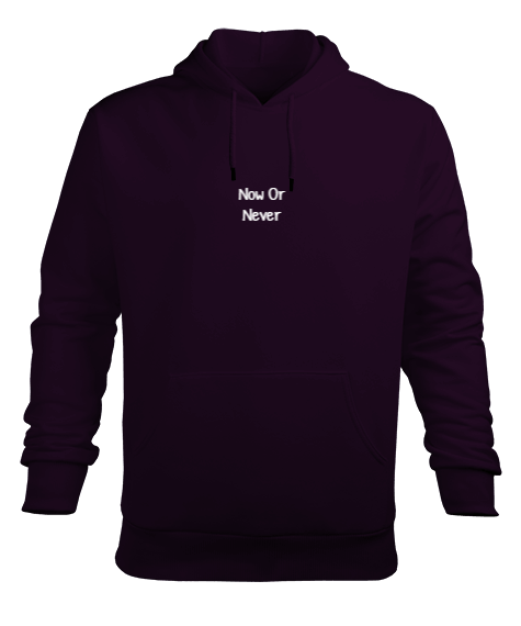 Tisho - Now Or Never Erkek Kapüşonlu Hoodie Sweatshirt