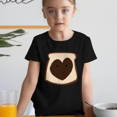 Tisho - Nutella Kız Çocuk Tişört - Tekli Kombin (1)