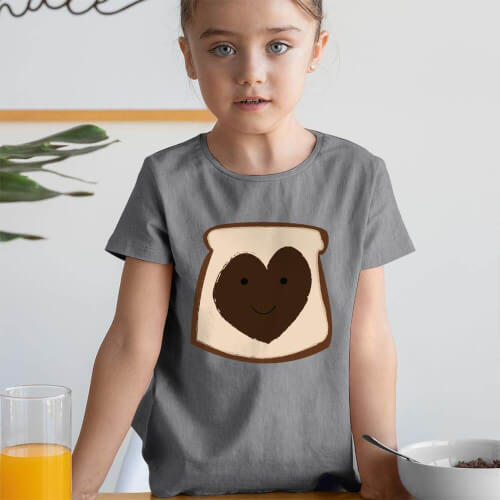 Nutella Kız Çocuk Tişört - Tekli Kombin