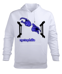 Nyctophilia Unisex Erkek Kapüşonlu Hoodie Sweatshirt - Thumbnail