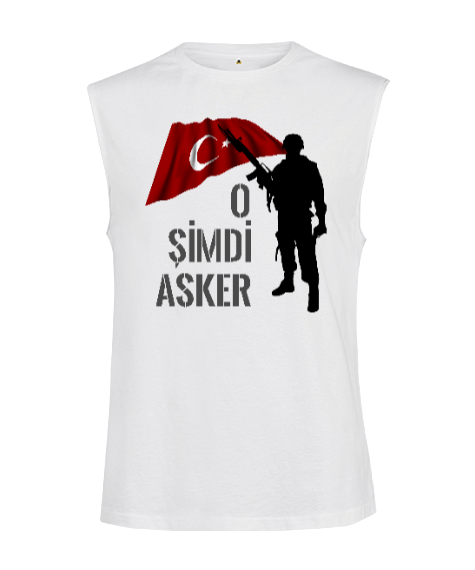 Tisho - O şimdi Asker Kesik Kol Unisex Tişört