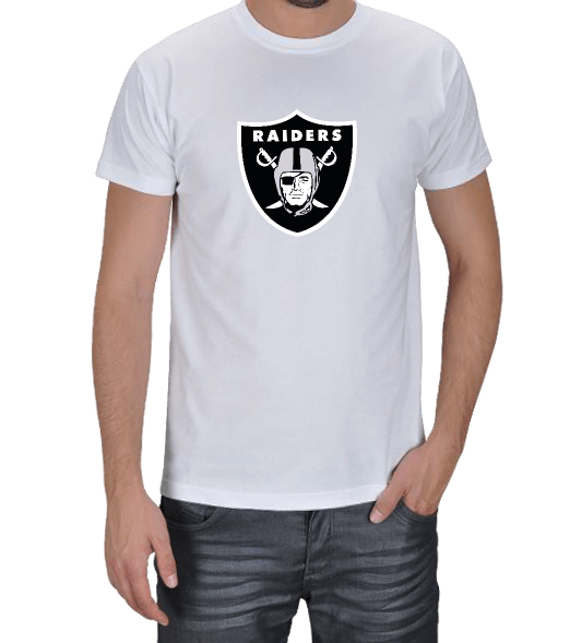 Tisho - Oakland Raiders NFL Erkek Tişört