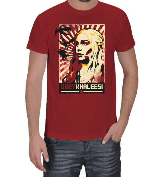 Tisho - Obey Khaleesi Erkek Tişört