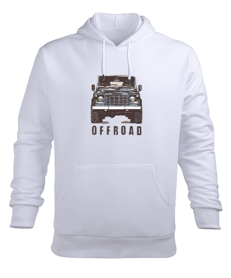 Tisho - Offroad Erkek Kapüşonlu Hoodie Sweatshirt