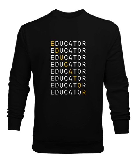 Tisho - Öğretici çapraz öğretmen hediyesi Erkek Sweatshirt