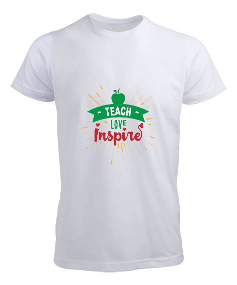 Tisho - Öğretmek gönül işidir harika öğretmen hediyesi Erkek Tişört