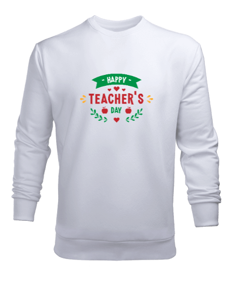 Tisho - Öğretmenler gününüz kutlu olsun Erkek Sweatshirt