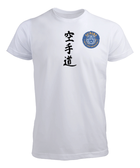 Tisho - Okinawa Spor Karate Erkek Beyaz Erkek Tişört