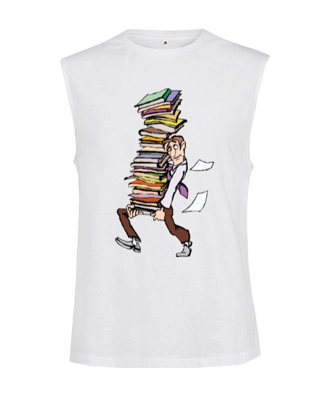 okul-eğitim kesik kol unisex t-shirt Kesik Kol Unisex Tişört