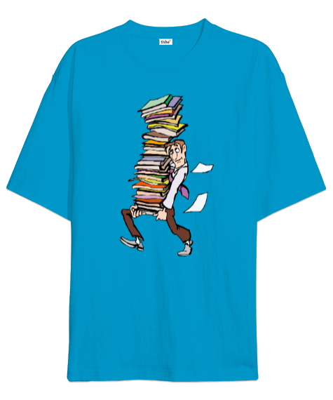 Tisho - okul-eğitim oversize unisex t-shirt Oversize Unisex Tişört