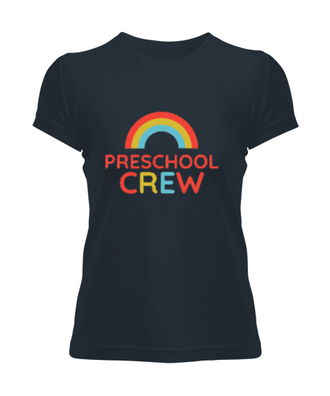Tisho - Okul öncesi öğretmenliği gökkuşağı harika hediye Kadın Tişört