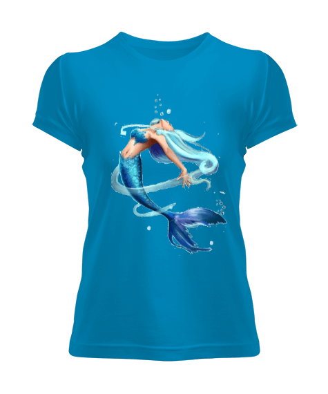 Okyanusda dans Kadın Tişört