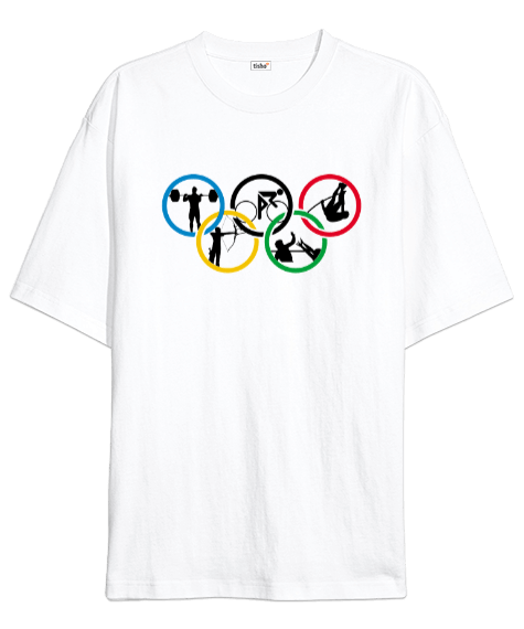 Tisho - olimpik Oversize Unisex Tişört