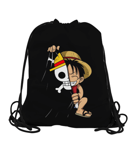 Tisho - One Piece Luffy Büzgülü Spor Çanta