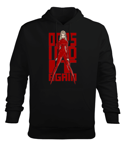 Tisho - Oops I did it again Britney Spears Erkek Kapüşonlu Hoodie Sweatshirt