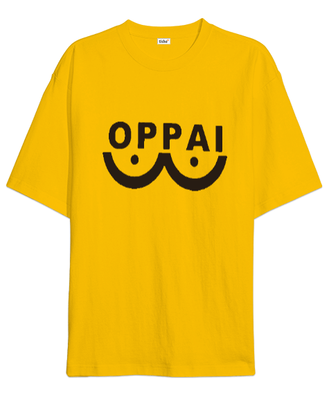 Tisho - OPPAI - One Punch Man Oversize Unisex Tişört