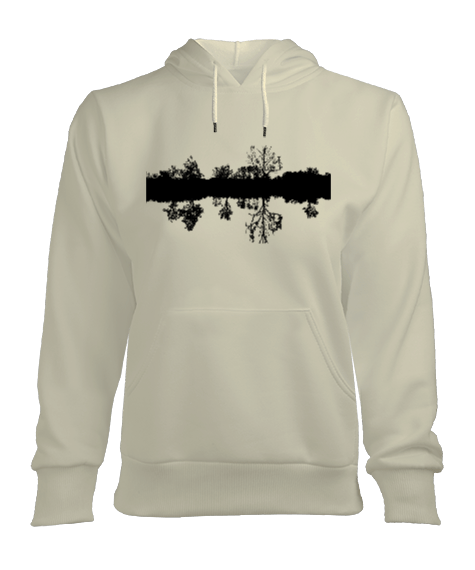 Tisho - ORMAN SWEATSHİRT KADIN Kadın Kapşonlu Hoodie Sweatshirt