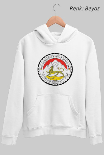 Osetya Logo Unisex Kapüşonlu Sweatshirt - Thumbnail