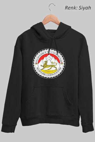 Osetya Logo Unisex Kapüşonlu Sweatshirt - Thumbnail