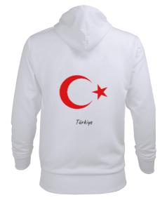Osmanlı ve Türkiye Temalı T-shirt Tasarımı Erkek Kapüşonlu Hoodie Sweatshirt - Thumbnail