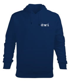 Tisho - OWL - Jackson Erkek Kapüşonlu Hoodie Sweatshirt