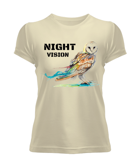 Tisho - Owl Kadın Tişört