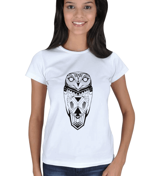 Tisho - Owl Kadın Tişört