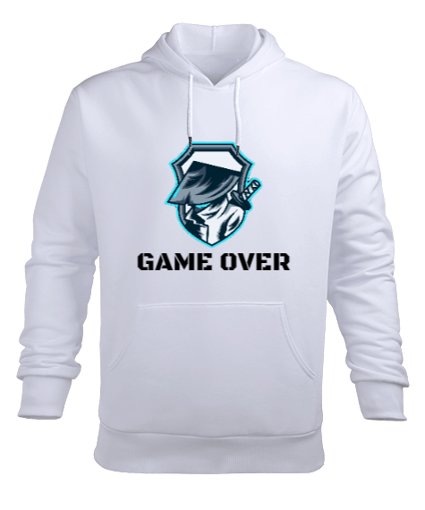 Tisho - OYUN GAME Erkek Kapüşonlu Hoodie Sweatshirt