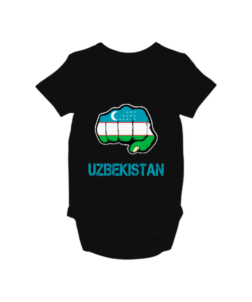 Tisho - Özbekistan,uzbekistan,Ozbekiston,Özbekistan Bayrağı,Özbekistan logosu,uzbekistan flag. Bebek Zıbını