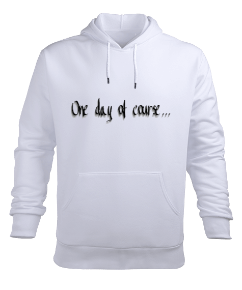 Tisho - Özel Tasarım Yazılı Erkek Kapüşonlu Hoodie Sweatshirt