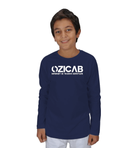 Ozicab Logolu Çocuk Unisex Uzunkollu