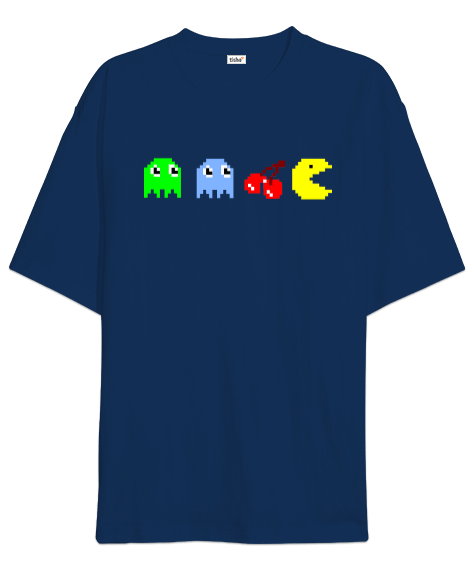 Tisho - Pacman Oversize Unisex Tişört