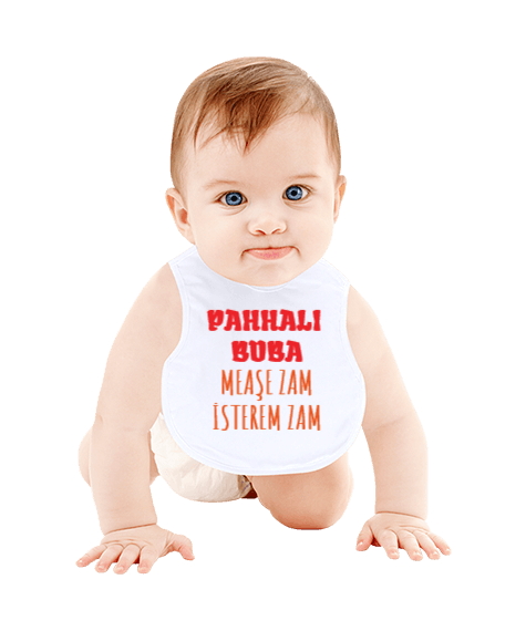 Tisho - PAHALI BUBA Bebek Mama Önlüğü